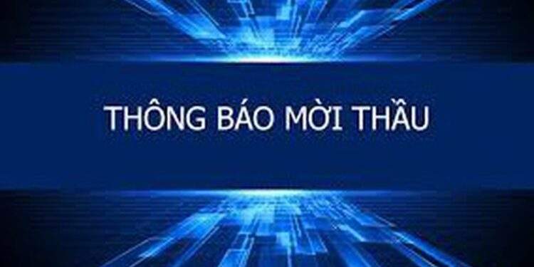 Thông báo mời thầu