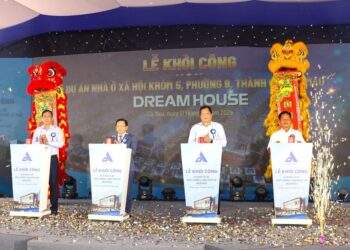 Cà Mau khởi công dự án gần 1.000 căn nhà ở xã hội