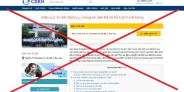 EVNNPC cảnh báo website giả mạo doanh nghiệp để lừa đảo khách hàng