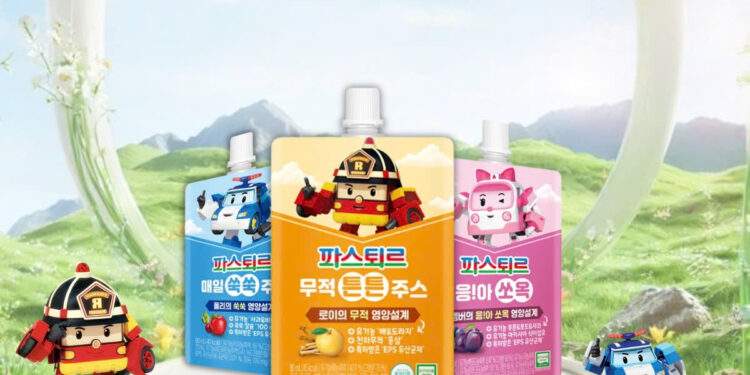 Nước trái cây hữu cơ Lotte