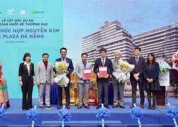 TTC Plaza Đà Nẵng cất nóc, bàn giao khối đế thương mại đúng tiến độ