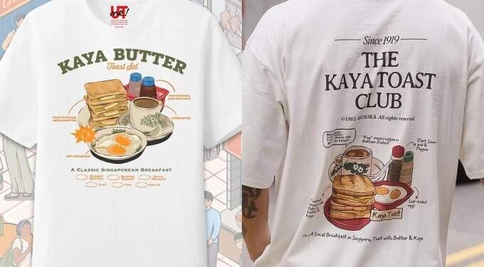 Uniqlo's Singapore food T-shirts raise eyebrows for resemblance to local brand’s designs