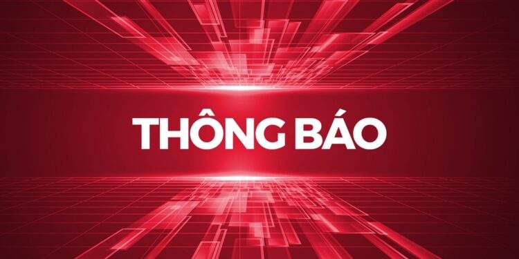 Thông báo mời thầu