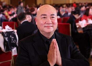 Chinese actor Chi Zhongrui promotes real estate development despite fortune of billionaire wife, 11 years his senior