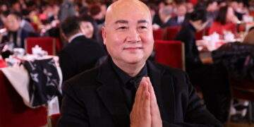 Chinese actor Chi Zhongrui promotes real estate development despite fortune of billionaire wife, 11 years his senior