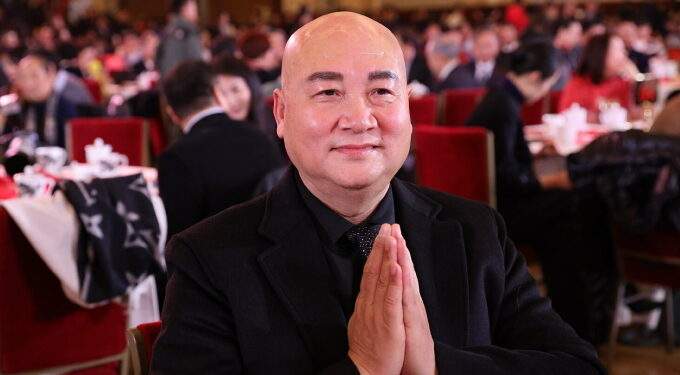 Chinese actor Chi Zhongrui promotes real estate development despite fortune of billionaire wife, 11 years his senior