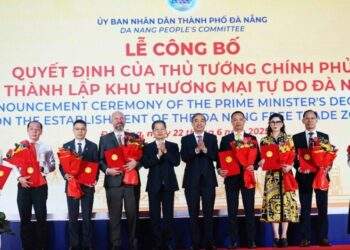 Lễ công bố Quyết định thành lập Khu thương mại tự do Đà Nẵng