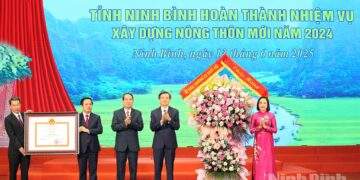 Ninh Bình hoàn thành nhiệm vụ xây dựng nông thôn mới năm 2024