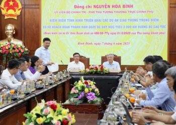 Phó Thủ tướng Nguyễn Hoà Bình thị sát, kiểm tra tiến độ 4 dự án quan trọng thuộc tuyến cao tốc Bắc - Nam phía Đông