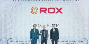 Sáng tạo trong quản trị và CSR, ROX Group được vinh danh tại AREA 2025