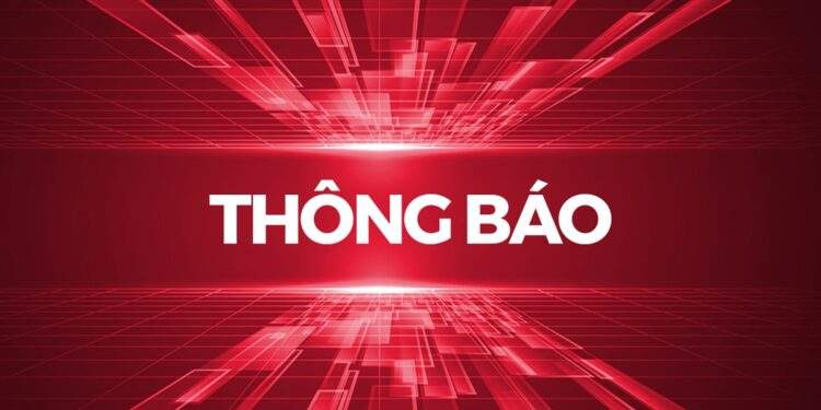 Thông báo mời thầu