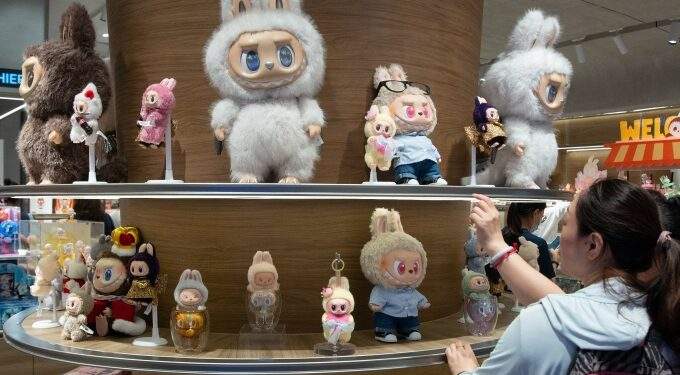 Toy maker Pop Mart’s founder Wang Ning now China’s 10th richest billionaire on Labubu craze