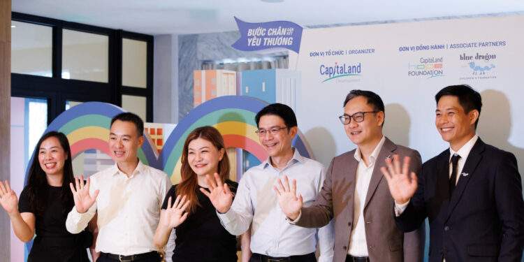 CapitaLand Development tiếp tục hành trình “Bước chân gắn kết yêu thương” lần 3