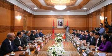 Chủ tịch Quốc hội Trần Thanh Mẫn hội đàm với lãnh đạo Nghị viện Morocco