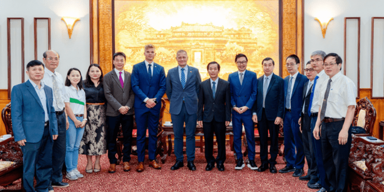 Đại sứ Đan Mạch và Carlsberg Việt Nam thăm, làm việc với lãnh đạo thành phố Huế