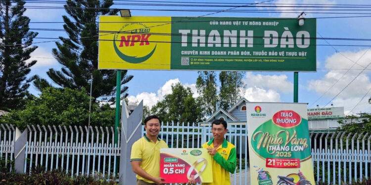 Nhà nông ‘Mùa Vàng Thắng Lớn’ cùng phân bón NPK Cà Mau