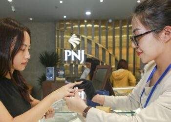 PNJ đạt doanh thu 17.218 tỉ đồng 6 tháng đầu năm