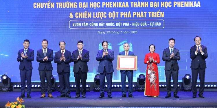 Phenikaa hướng tới tầm nhìn thuộc TOP 100 đại học châu Á