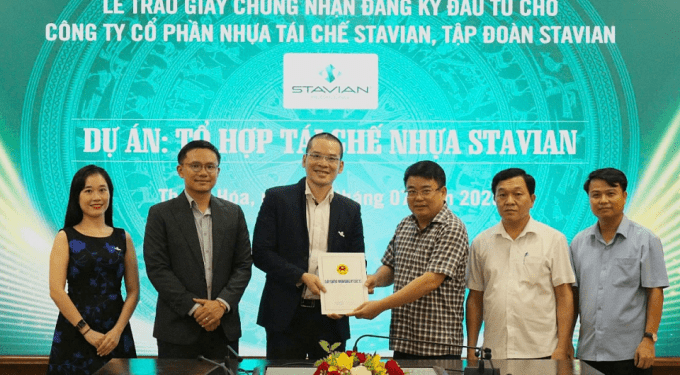 Stavian Recycling Complex receives investment registration certificate