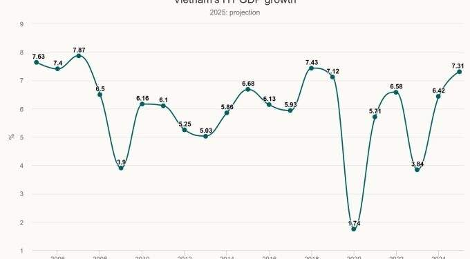 Vietnam posts fastest GDP growth in nearly 2 decades