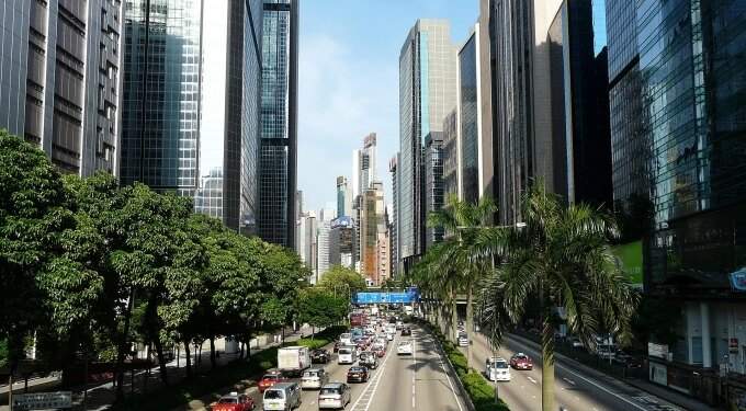 Which is the most international city in Asia?
