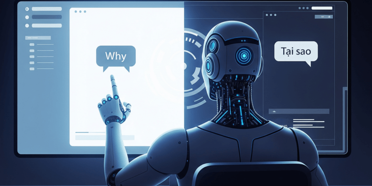 AI trả lời thông minh hơn khi chat bằng tiếng Anh?