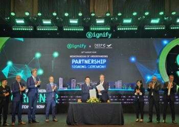 DEEP C partners with Signify to develop green lighting in industrial zones