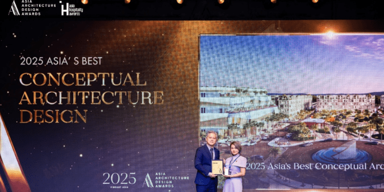 Dự án The Centric được trao giải ý tưởng kiến trúc xuất sắc nhất châu Á 2025