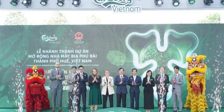 Gần 90 triệu USD mở rộng nhà máy bia lớn nhất châu Á của Carlsberg Việt Nam