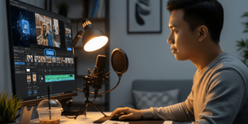 'Hậu trường' AI chuyển văn bản thành video trong vài phút