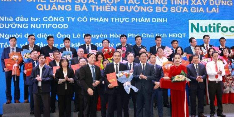 Nutifood đầu tư thêm 6.000 tỉ đồng cho trang trại bò sữa và nhà máy tại Gia Lai
