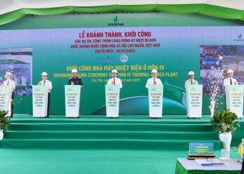 Petrovietnam khởi công dự án điện tỉ USD