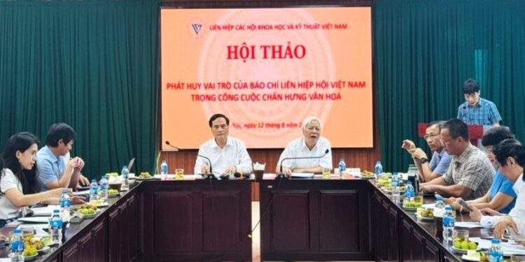 Phát huy vai trò của báo chí Liên hiệp Hội trong công cuộc chấn hưng văn hóa