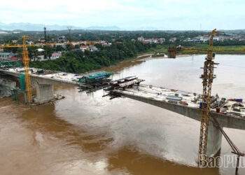 Phú Thọ dốc sức hợp long cầu Phong Châu mới vào đúng dịp Quốc khánh