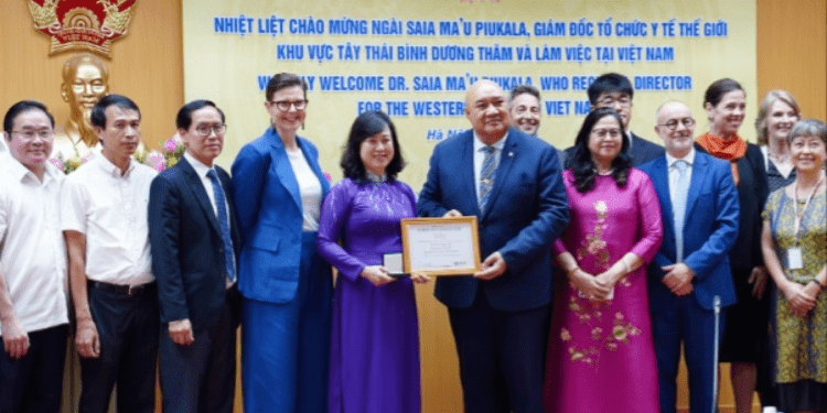 ​​​​​​WHO regional director starts Vietnam visit