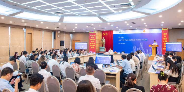 Hội thảo “Góp ý Dự thảo Luật Đầu tư Kinh doanh”.
