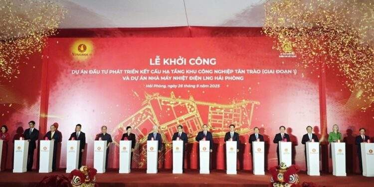 Haiphong breaks ground on landmark industrial park and LNG power plant