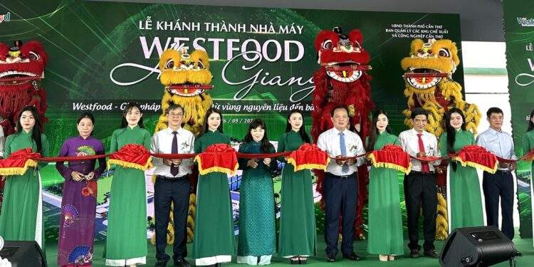 Khánh thành Nhà máy WestFood Hậu Giang vốn đầu tư hơn 666 tỉ đồng