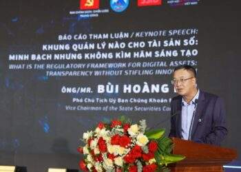 Ông Bùi Hoàng Hải, Phó Chủ tịch UBCK hé lộ số lượng đơn vị tham gia sàn giao dịch tài sản số
