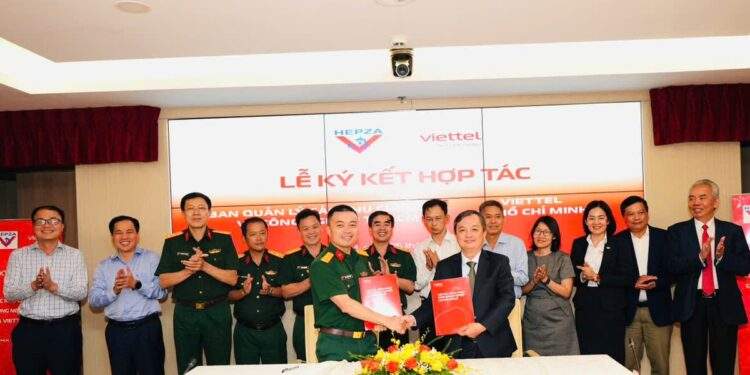 Viettel TP.HCM và HEPZA ký kết hợp tác chiến lược thúc đẩy chuyển đổi số