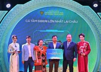 Ca sĩ Đức Phúc tham gia đấu giá cá tầm lớn nhất Lai Châu, bất ngờ kết quả