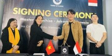 Chuỗi cà phê Three O'Clock ký hợp đồng nhượng quyền sang Indonesia