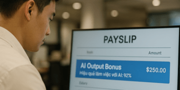 Công ty trả lương theo hiệu quả làm việc với AI, lợi hay hại?