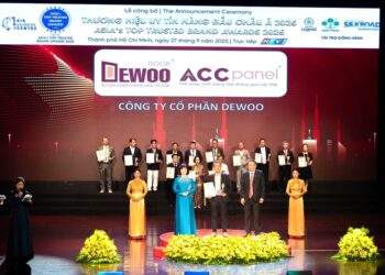 DEWOO Group được vinh danh Top 100 Thương hiệu Uy tín Hàng đầu Châu Á 2025