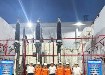 Đóng điện thành công máy biến áp 220kV do MEEPOWER sản xuất tại trạm Bình Tân