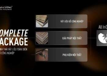 Hệ sinh thái vật liệu toàn diện từ gỗ công nghiệp An Cường - Ảnh: Gỗ An Cường.