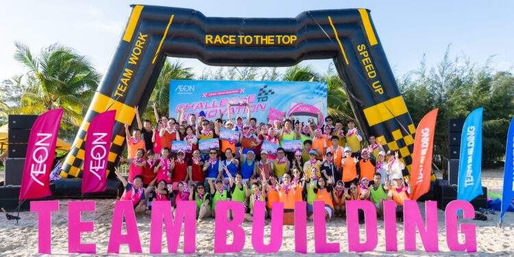 Hoạt động team-building được tổ chức hàng năm.