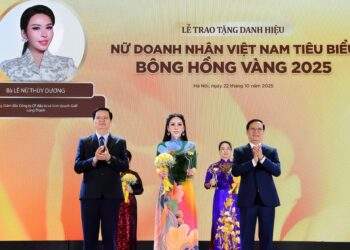 Phó chủ tịch KN Holdings đạt Top 10 Nữ Doanh nhân Việt Nam tiêu biểu 2025