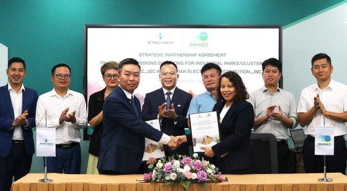 Stavian ED and Shinec partner to foster carbon emission reduction solutions for industrial parks