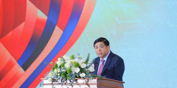 Phó Thủ tướng Nguyễn Chí Dũng tại Ngày hội Đổi mới sáng tạo quốc gia 2025.
